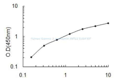 Human Gamma- 1- syntrophin, SNTG1 ELISA KIT